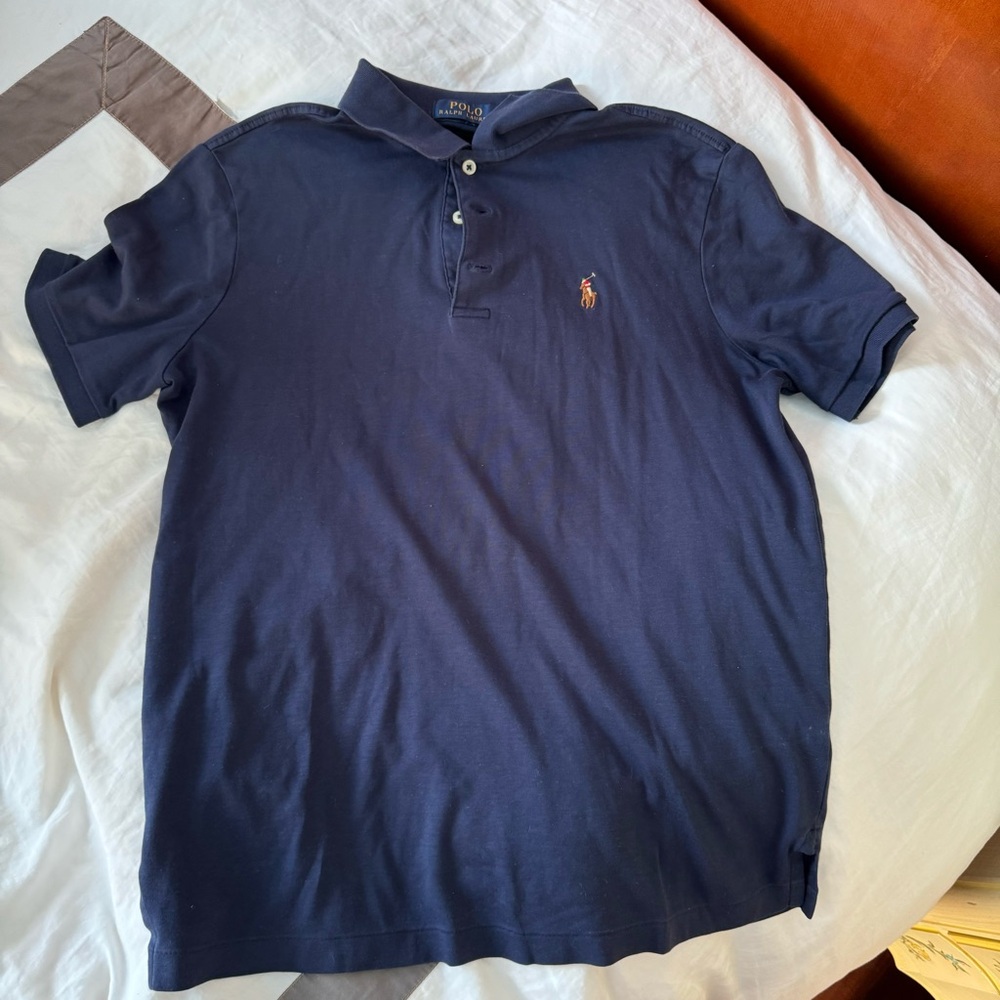 POLO RALPH LAUREN polo navy size S men